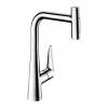 Hansgrohe Talis Select M51, páková kuchynská batéria 300, vyťahovateľná sprška, chrómová, HAN-72823000
