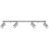 Sollux Lighting Ring stropné svietidlo 4x40 W sivá SL.0453