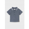 Detská bavlnená polokošeľa Mayoral Newborn 190.1L.Newborn.PPYH modrá 70