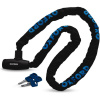 OXFORD LK105 reťaz na motocykel GP Chain Lock, dĺžka 1,5 m so zámkom, priemer oka 8 mm – starý kód OF17