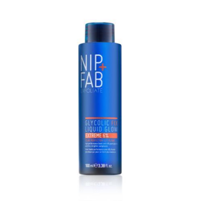 NIP+FAB Exfoliate Glycolic Fix Liquid Glow Extreme 6% exfoliačné tonikum 100 ml pre ženy