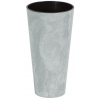 Prosperplast Kvetináč s vložkou TUBUS Slim Beton 250x475 mm, vzhľad betón