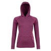 Dámska mikina High Point Moa Merino Lady Hoody magenta L