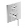 Duravit C.1 Vaňová batéria pod omietku, na 2 spotrebiče, chróm C15210017010