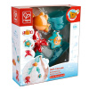 Hape E0215 Badespielzeug Wasser-Freunde, Badewannenspielzeug, Mehrfarbig