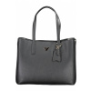 Dámska čierna kabelka cez rameno Guess, nákupná taška 41 x 29 x 11 cm
