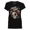 Dámske Tričko BLACK HEART GHOST FACE Veľkosť: L