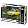 Retro cars - Puzzle Škoda 110 R Coupe (1974) - 500 dielov