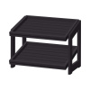 Fine Dine Stojan (2-poschodový) Madeira Black - 574x323x441 mm | Fine Dine