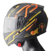 GMS Integrálna prilba GMS HEXAGO ZG12501 graphic yellow - orange S