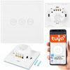 INTELIGENTNÝ DOTYKOVÝ OVLÁDAČ PRE ROLETY BLOW SKLENENÝ TUYA SMART WIFI 600W