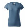 MALFINI BASIC 134 / Tričko, dámske - denim modrá XXL