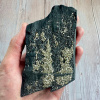 Nefertitis Šungit s pyritom surový 14 NF54403 - cca 12 x 6,5 cm, 343 g