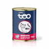 TE4 TEO Rich in beef - mokré krmivo pre mačky - 850g