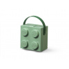 LEGO Storage box s rukoväťou - army zelená 40240005 - Box