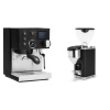 Rancilio Silvia BC PID, black + Rocket Espresso GIANNINO, black/chrome