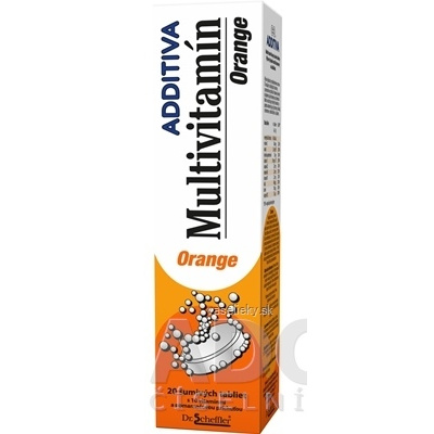 ADDITIVA MULTIVITAMÍN Orange tbl eff 1x20 ks