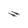 Delock Kabel USB 3.0 Typ-A samec USB 3.0 Typ-A samec 0,5 m černý 85059