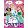 Maľovanky A4 Disney Princezné