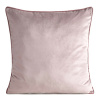 Zamatová obliečka na vankúš GAJA 2 - púdrovoružová