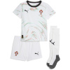 Puma Portugal Away Minikit 2025 Infants White/Black 2-3 roky