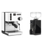 Rancilio Silvia E, biela + Eureka Mignon Specialita, BL black