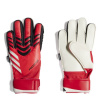 adidas Predator Match Fingersave Goalkeeper Gloves Juniors Red/Black 6