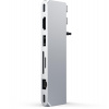 Replikátor portov Satechi Pro Hub Max - Silver (ST-UCPHMXS)