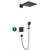 Hansgrohe Raindance E Sprchový set 300 s termostatom ShowerSelect pod omietku, matná čierna 27939670-HG