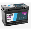 EXIDE autobatéria EK720 12V 72Ah 760A AGM P+