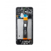 LCD display + dotyková doska + predný kryt pre Samsung Galaxy A04s, black