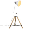 Podlahová lampa 25 W biela 75x75x90-150 cm E27-ForU-371893