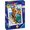 Maľovanie podľa čísel Ravensburger CreArt žirafy 16x22,2 cm