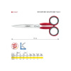 Kretzer - Solingen Nožnice KRETZER FINNY ZIPZAP/HOBBY 782015