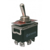 TIPA Prepínač páčkový 3pol./6pin ON-OFF-ON 250V/10A šroub.