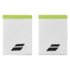 Babolat Logo Jumbo Wristband - Biely