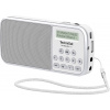 TechniSat Techniradio RDR 0001/3922 kapesní rádio, DAB plus , FM, AUX, USB, stolní lampa, bílá