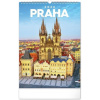 Kalendář 2026 nástěnný: Praha, 33 x 46 cm