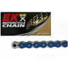 EK CHAIN qX-krúžková reťaz EK 520 SRX 120 L modrá