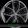 GMP SPECTER 8x18 5x112 ET43.00 black diamond