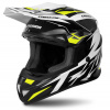 Prilba CASSIDA Cross Cup TWO Biela-žltá fluo-čierna Veľkosť: L (59-60 cm)