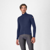 CASTELLI Cyklistická zateplená bunda - PERFETTO AIR - modrá 3XL