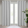 Eurofirany Záves 140x250 cm polyester sivý na kovové krúžky AMARI