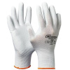GEBOL rukavice MICRO-FLEX biele / sivé č.7 709241