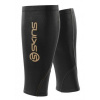 Kompresní návleky SKINS Essentials GOLD Unisex Calf Tights MX - Black (pánské aktivní kompresní návleky na lýtka) XS
