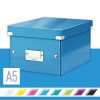Leitz WOW Click & Store A5 22 x 16 x 28,2 cm, modrá
