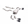 Milltek Sport výfukový systém OPF/GPF Back pro Land rover Defender 110 2.0 I4 P300/P400e (s OPF/GPF a bez OPF/GPF) 2020-2024, Jet-90 karbonové koncovky
