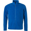 James & Nicholson Mikina JN 782 na zip, mikrofleecová, pánská COT02078205001-royal S Modrá královská