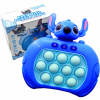 ARKÁDOVÁ HRA STITCH POP IT ANTISTRESOVÁ ELEKTRICKÁ STICH MODRÁ