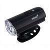 Predné svetlo na bicykel infini tron 500 čierne, USB